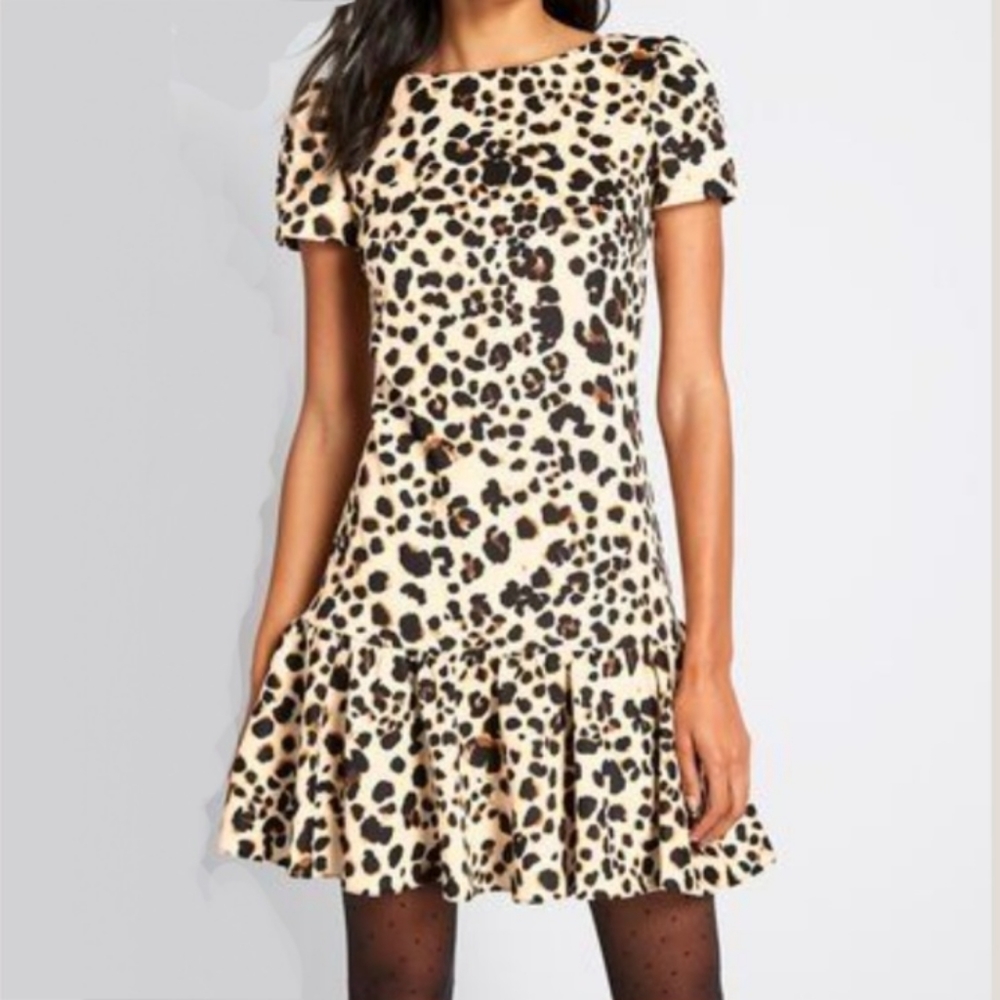 NWOT Betsey Johnson Ruffle Hem Dress